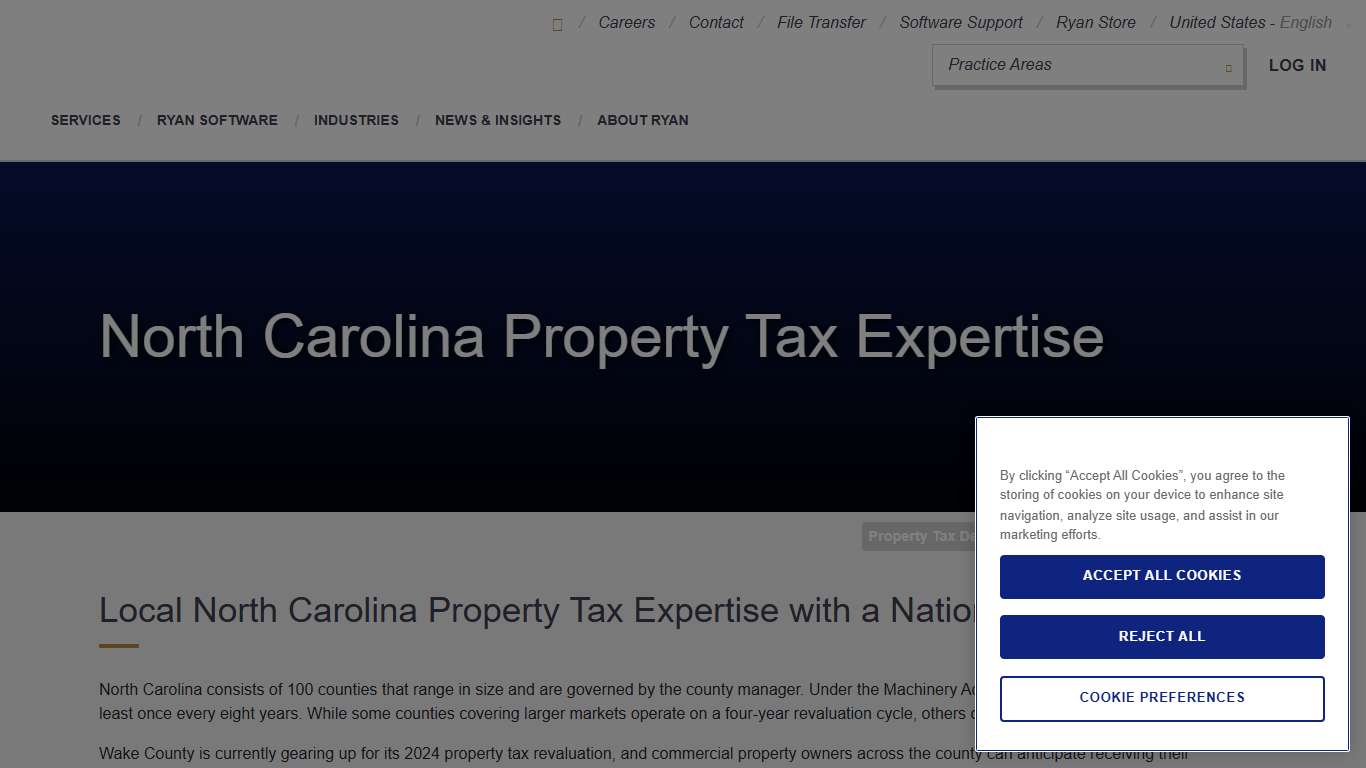 Property Tax Firms in North Carolina